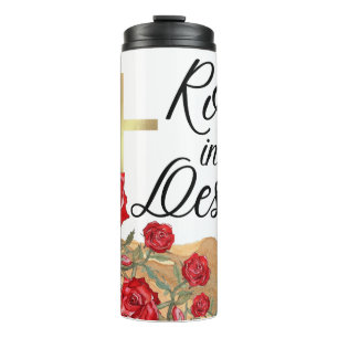 Bouteilles Isothermes Roses dans le désert