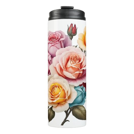 Bouteilles Isothermes Roses de différentes couleurs (Devant)