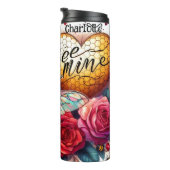 Bouteilles Isothermes Roses de la mine d'abeilles : l'embrace de la Sain (Tourné sur la droite)