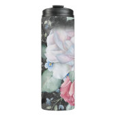 Bouteilles Isothermes Roses de tableau de bord aquarelle (Devant)