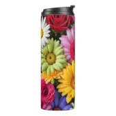 Bouteilles Isothermes Roses et marguerites #80 - (Tourné sur la gauche)