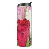 Bouteilles Isothermes Roses - monogramme - culbuteur thermique (Tourné sur la gauche)