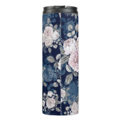 Bouteilles Isothermes Roses roses roses Bleu foncé : Vintage (Dos)