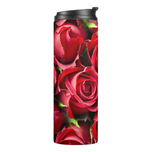 Bouteilles Isothermes Roses rouges (Tourné sur la gauche)