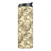 Bouteilles Isothermes Roses sucrés sur Sepia (Tourné sur la gauche)