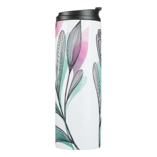 Bouteilles Isothermes Roses violets (Tourné sur la gauche)