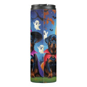 Bouteilles Isothermes Rottweiler Chiens Citrouille Halloween Funny (Dos)