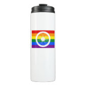 Bouteilles Isothermes Roue cyclable de la Fierté (Devant)