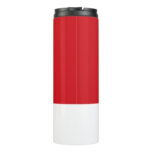 Bouteilles Isothermes Rouge rayé (Dos)