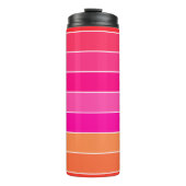 Bouteilles Isothermes Rouge, rose et orange (Devant)