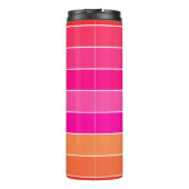 Bouteilles Isothermes Rouge, rose et orange (Dos)