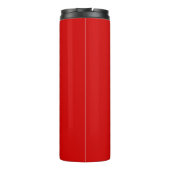 Bouteilles Isothermes Rouge uni de fête (Dos)