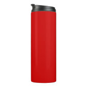 Bouteilles Isothermes Rouge uni de fête (Tourné sur la droite)