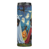 Bouteilles Isothermes Rough Collie Chiens Citrouille Halloween Funny (Dos)