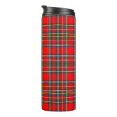 Bouteilles Isothermes Royal Stewart Clan Tartan Plaid (Tourné sur la droite)