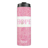 Bouteilles Isothermes Ruban rose Hope Kitty personnalisé (Devant)