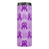 Bouteilles Isothermes Rubans violets...Fibro (Dos)