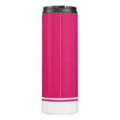Bouteilles Isothermes Ruby White | Élégant | Minimal | CUSTOMISÉ (Dos)
