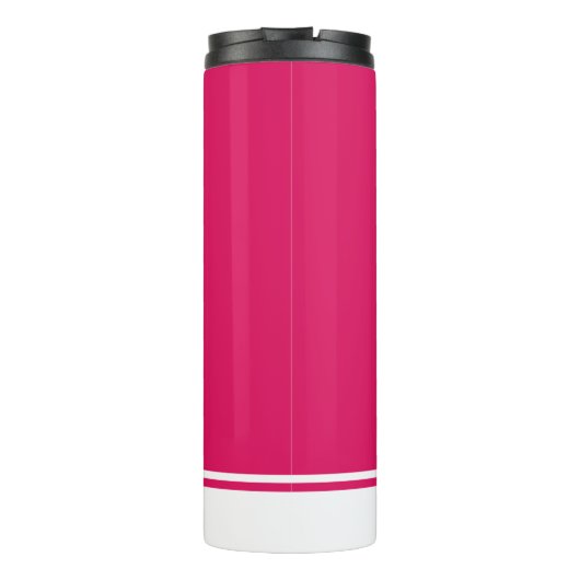 Bouteilles Isothermes Ruby White | Élégant | Minimal | CUSTOMISÉ (Dos)