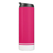 Bouteilles Isothermes Ruby White | Élégant | Minimal | CUSTOMISÉ (Tourné sur la droite)