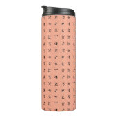 Bouteilles Isothermes Runes Mystiques (Tourné sur la droite)