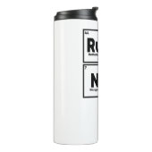 Bouteilles Isothermes Runner Table Périodique Marathon Runners Science (Tourné sur la gauche)