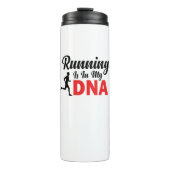 Bouteilles Isothermes Running Est Dans Mon ADN (Devant)