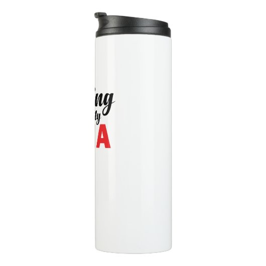 Bouteilles Isothermes Running Est Dans Mon ADN (Tourné sur la droite)