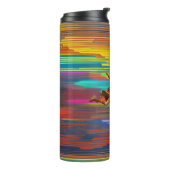 Bouteilles Isothermes Running with a flower (Tourné sur la gauche)