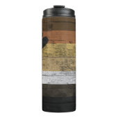 Bouteilles Isothermes Rustic Bear Brotherhood Pride Drapeau Nom du grain (Devant)