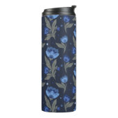 Bouteilles Isothermes Rustic folk art floral texture (Tourné sur la gauche)