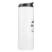Bouteilles Isothermes Rustic Mountain Mariage Groomsman Cadeau Cool mode (Tourné sur la gauche)