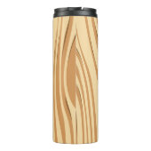 Bouteilles Isothermes Rustique Faux Brown taché Bois personnalisé (Dos)