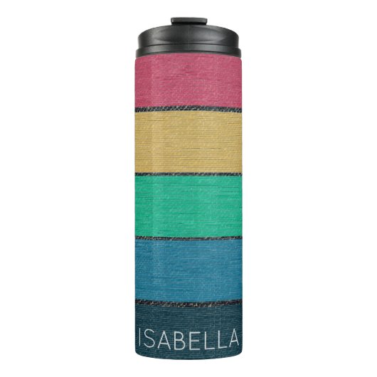 Bouteilles Isothermes Rythme de Couleur (Devant)