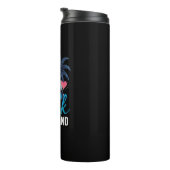 Bouteilles Isothermes Sable de soleil et un verre dans ma croisière sur  (Tourné sur la droite)