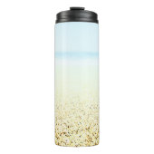 Bouteilles Isothermes Sable et mer Calme Côté (Devant)