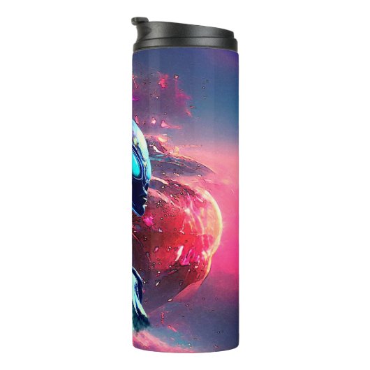 Bouteilles Isothermes Sagesse Alien Psychédélique Scifi Art (Tourné sur la droite)