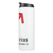 Bouteilles Isothermes Sagittarius signe zodiaque (Tourné sur la droite)