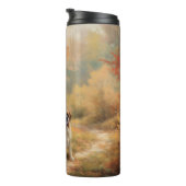 Bouteilles Isothermes Saint Bernard en automne Feuilles Automne automne  (Tourné sur la droite)