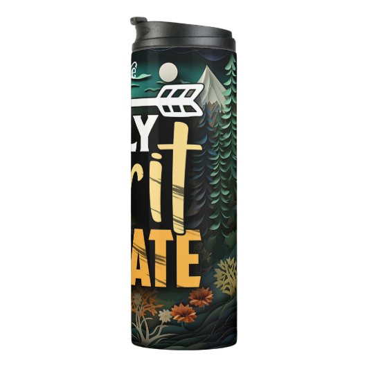 Bouteilles Isothermes Saint-Esprit, Activation de la puissance divine (Tourné sur la droite)