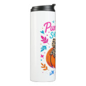 Bouteilles Isothermes Saison citrouille Leopard Bow Design - mignon auto (Tourné sur la gauche)