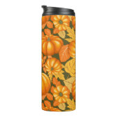 Bouteilles Isothermes Saison d'automne Halloween Citrouille Motif (Tourné sur la droite)