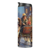 Bouteilles Isothermes Saison de Noël de l'espagnol Springer anglais (Tourné sur la droite)