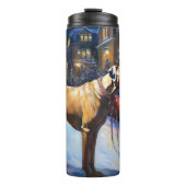 Bouteilles Isothermes Saison de Noël de Rhodesian Ridgeback (Devant)