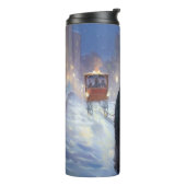 Bouteilles Isothermes Saison de Noël des Schnauzer miniatures (Tourné sur la gauche)