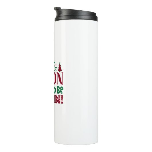 Bouteilles Isothermes Saison d'être congeler Funny Winter Snowman (Tourné sur la droite)