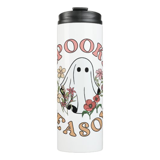 Bouteilles Isothermes Saison éffrayante Retro Halloween Super Fantôme (Devant)