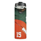 Bouteilles Isothermes Saison Football Custom Jersey Numéro (Devant)