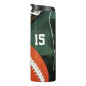 Bouteilles Isothermes Saison Football Custom Jersey Numéro (Tourné sur la droite)