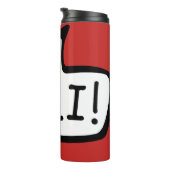 Bouteilles Isothermes SALI ! Suisse Allemand Salutation, Hello Speech Bu (Tourné sur la droite)